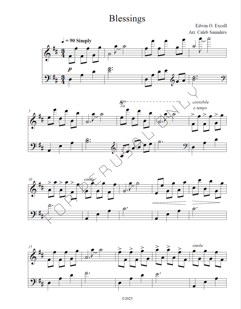 Fresh Air Hymns - Volume 1 (PDF)
