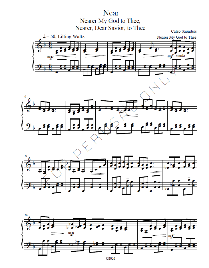 Fresh Air Hymns - Volume 1 (PDF)