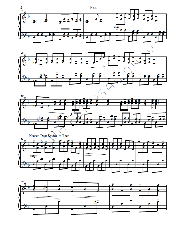 Fresh Air Hymns - Volume 1 (PDF)