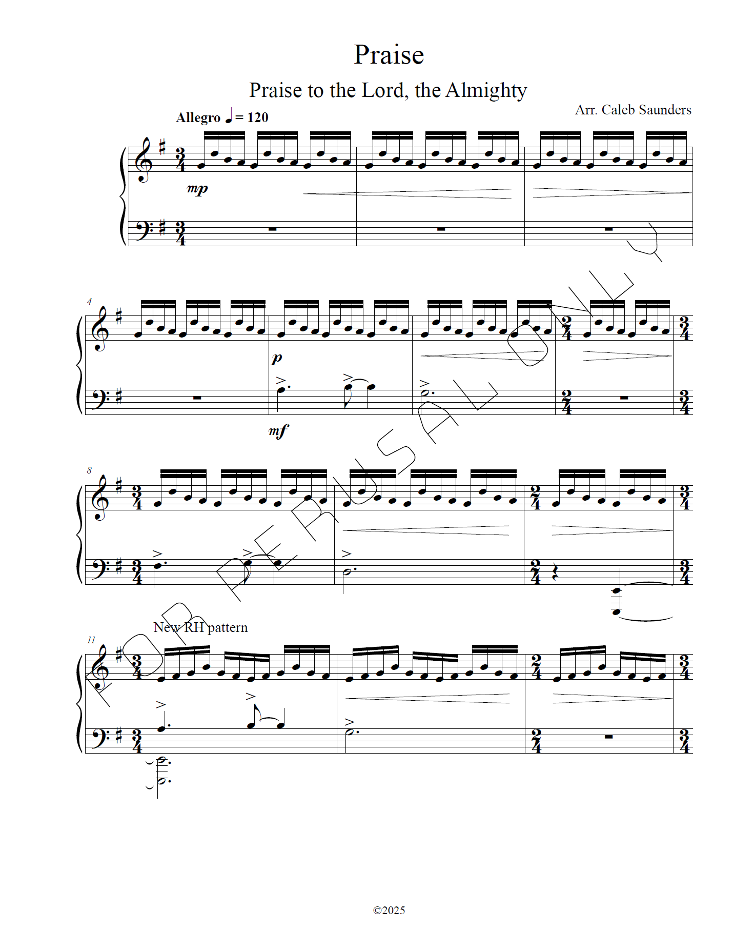 Fresh Air Hymns - Volume 1 (PDF)